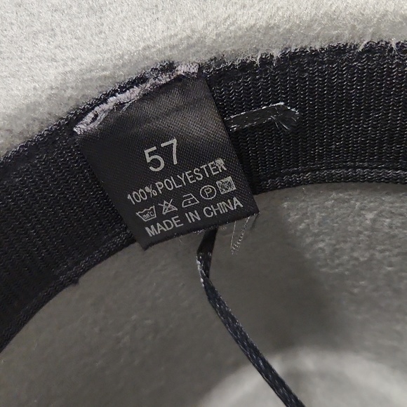 NEW! GREY / GRAY FEDORA HAT - Picture 3 of 3
